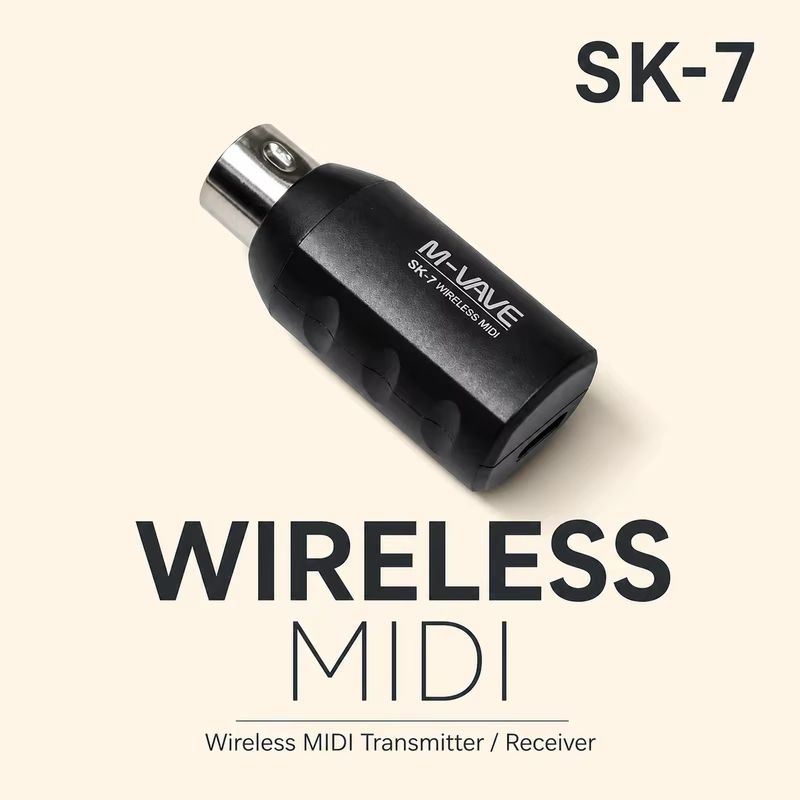 Electronics Project Kit - Adaptador Midi Inalámbrico M-Vave Sk7 en