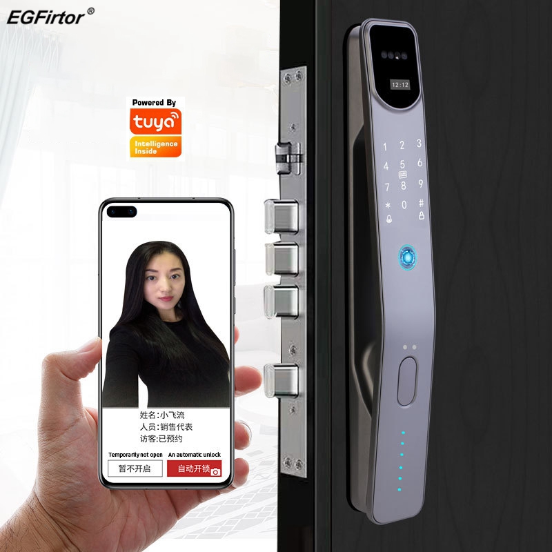Smart Door Lock Wifi - Tuya-cerradura electrónica inteligente para puerta, dispositivo