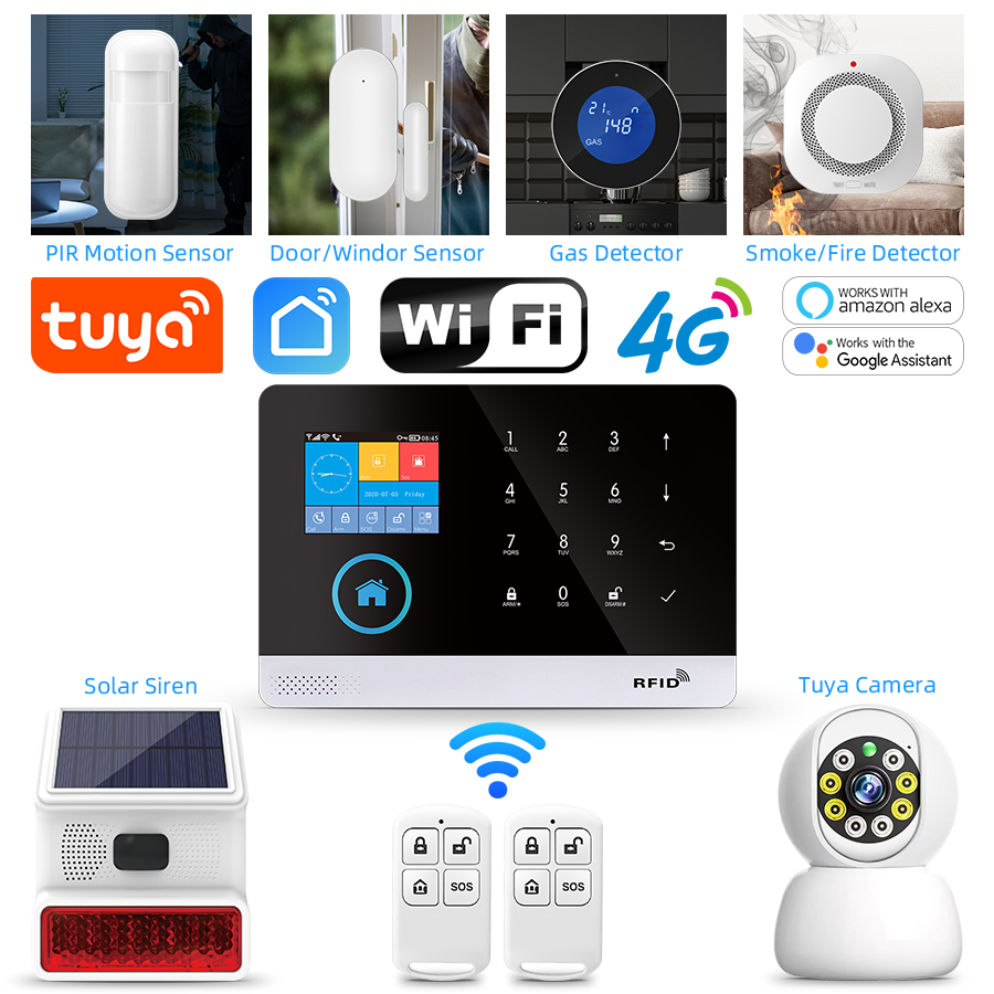 Smart Home Automation Kit - Sistema de alarma de casa inalámbrico