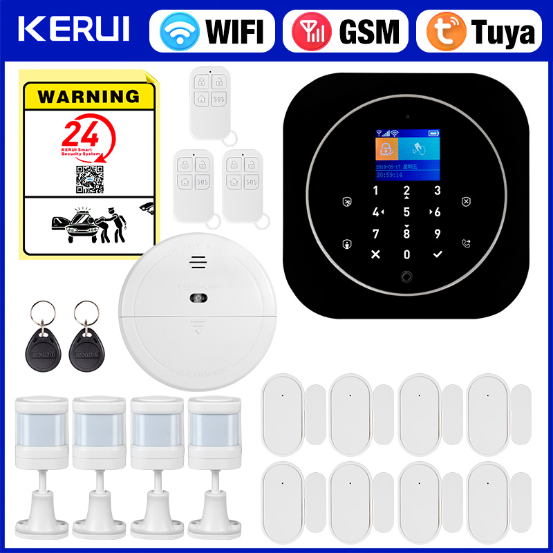 Smart Home Automation Kit - KERUI G12 inalámbrico Tuya Kit de