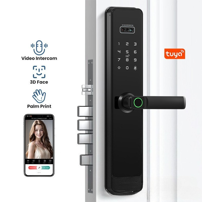 Smart Door Lock Wifi - Cerradura Inteligente EGFirtor Semiautomática con Huella