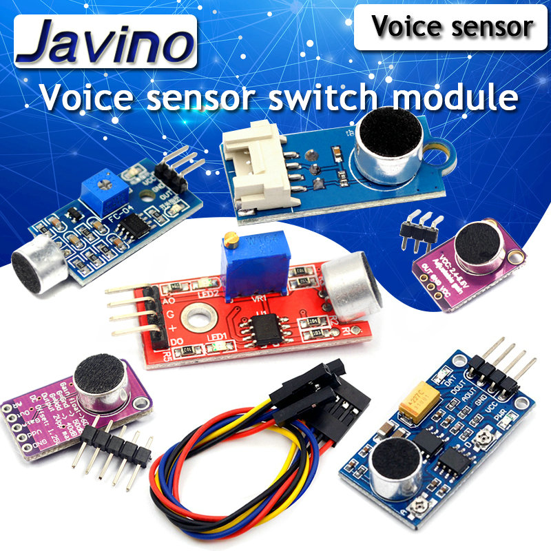 Sensor Kit Arduino - Módulo de sensor de sonido, Interruptor