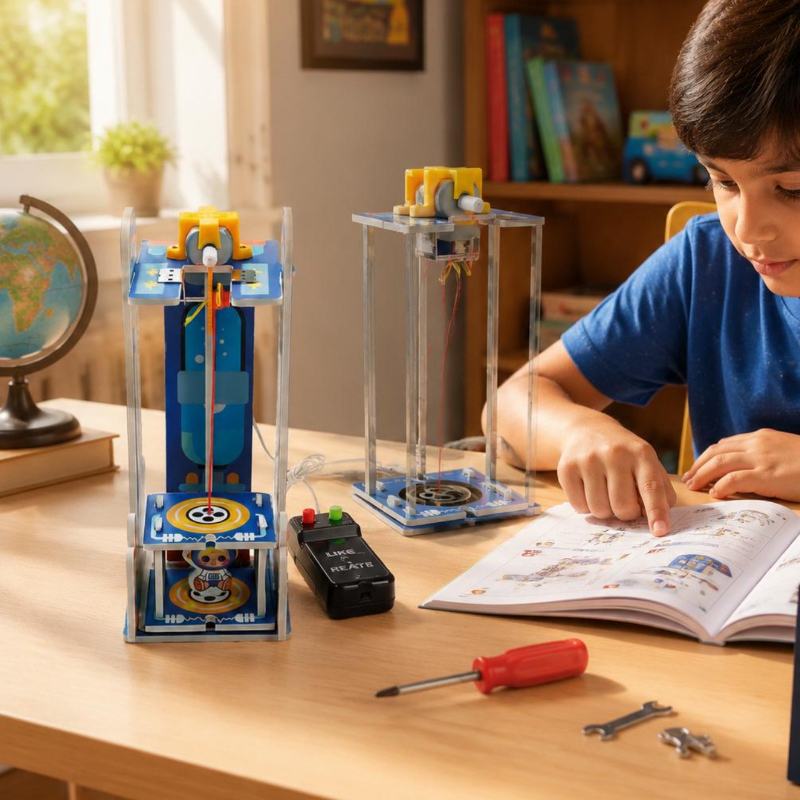 Kit de Modelo de Ascensor de M - Stem Robotics Kit reseña y precio