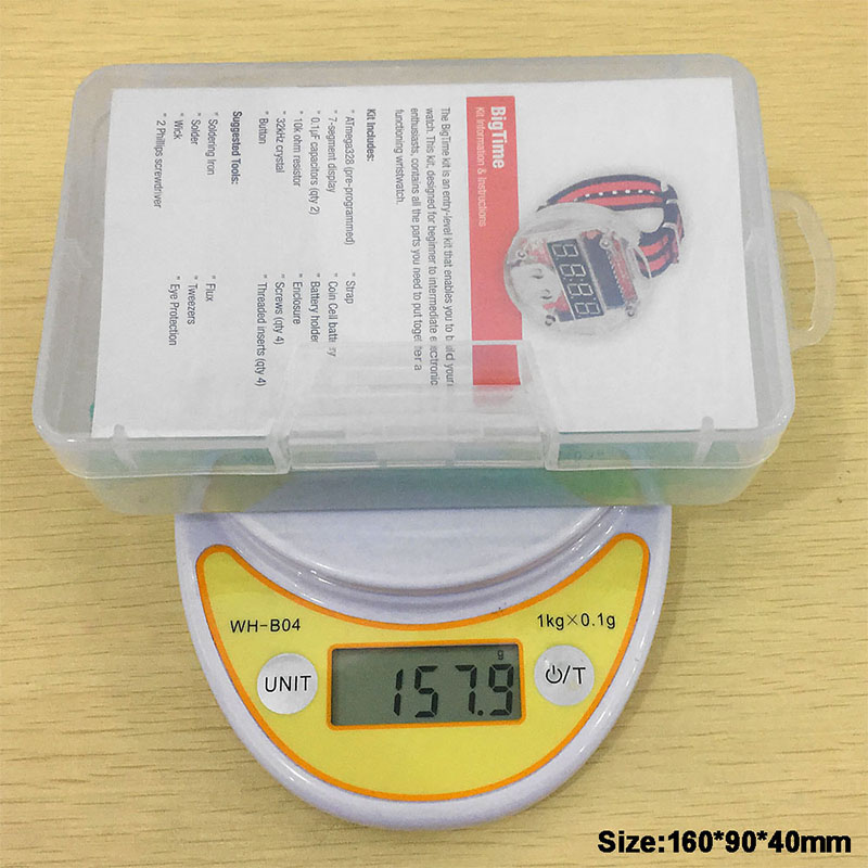 Kit LED de un solo Chip, reloj - Microcontroller Kit reseña y precio