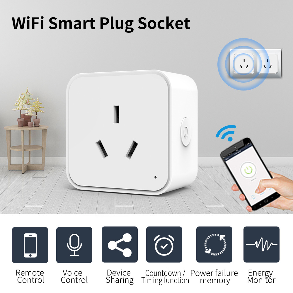 Enchufe Inteligente Tuya WIFI  - Wifi Smart Plug reseña y precio