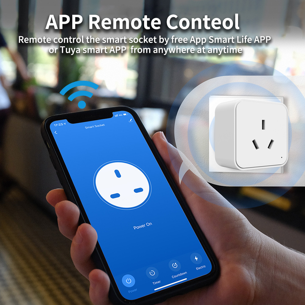 Enchufe Inteligente Tuya WIFI  - Wifi Smart Plug reseña y precio