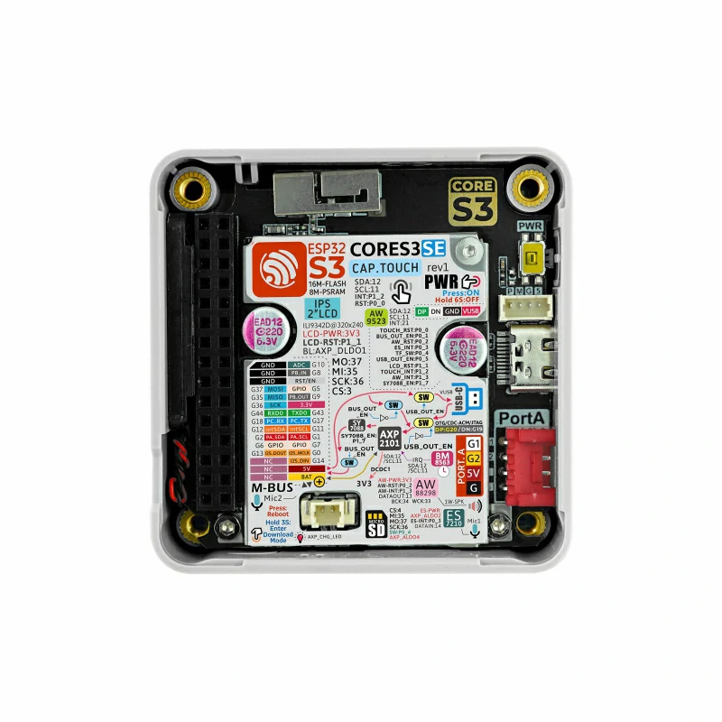 Controlador M5Stack CoreS3 SE  - Esp32 Smart Home Kit reseña y precio