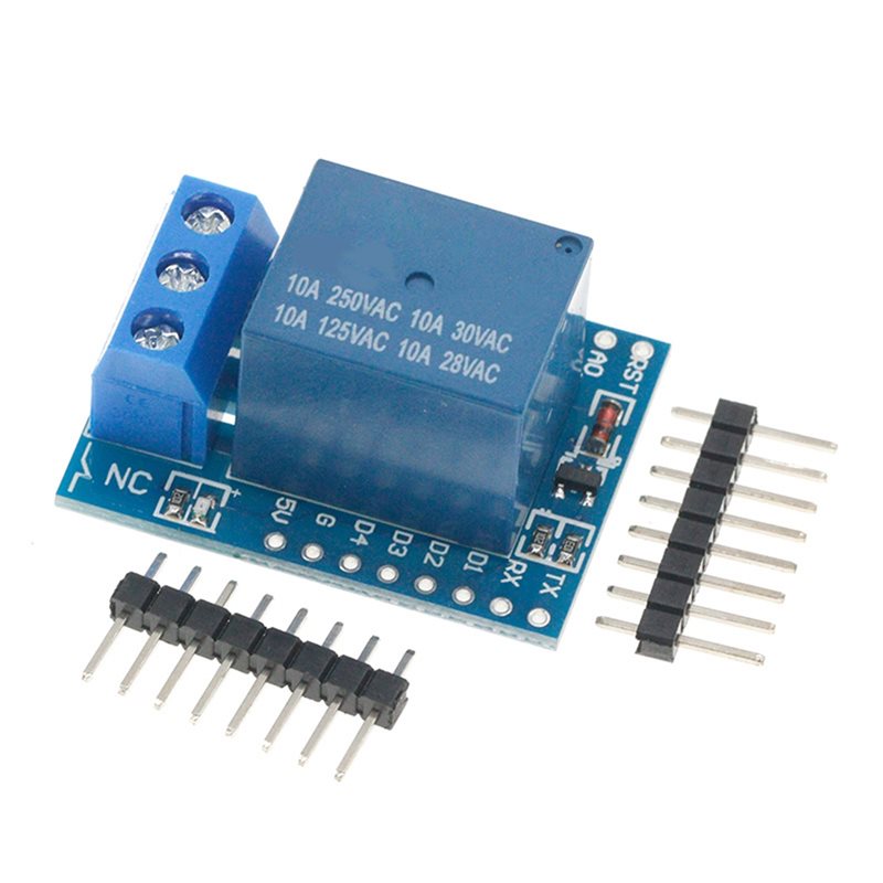 AS95-Módulo de Relé Wemos D1 M - Esp8266 Relay Module reseña y precio