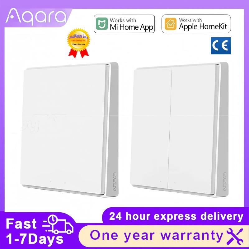 Aqara-interruptor de pared D1  - Smart Light Switch Wifi reseña y precio