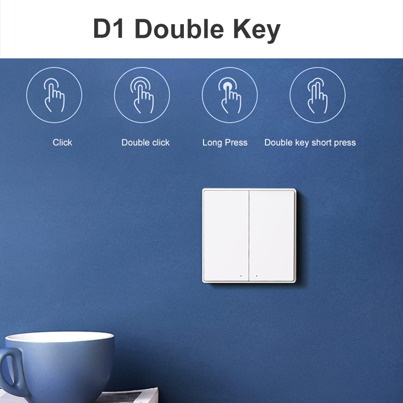 Aqara-interruptor de pared D1  - Smart Light Switch Wifi reseña y precio
