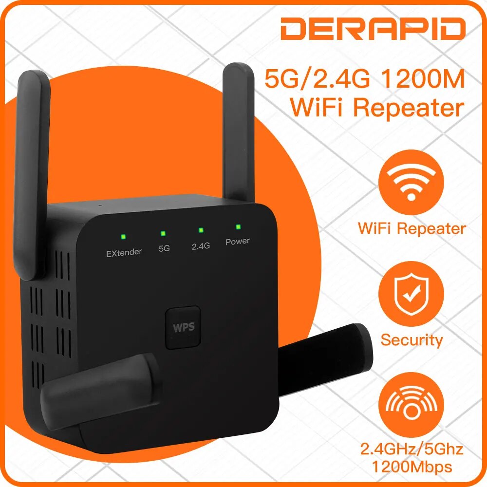 Repetidor WiFi 1200Mbps 2,4 GH - Wifi Smart Plug reseña y precio