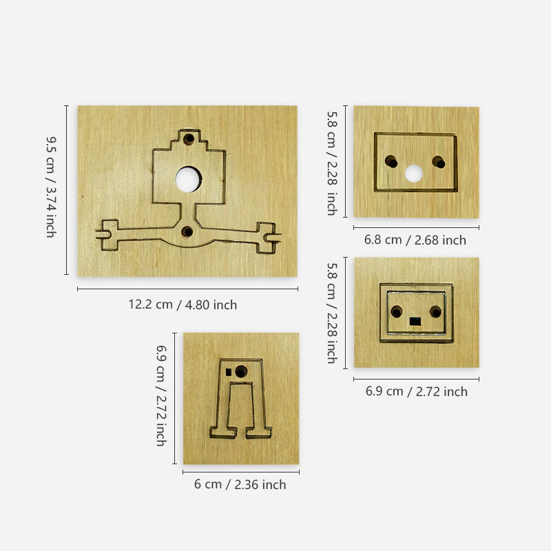 4 piezas de troqueles de corte - Stem Robotics Kit reseña y precio