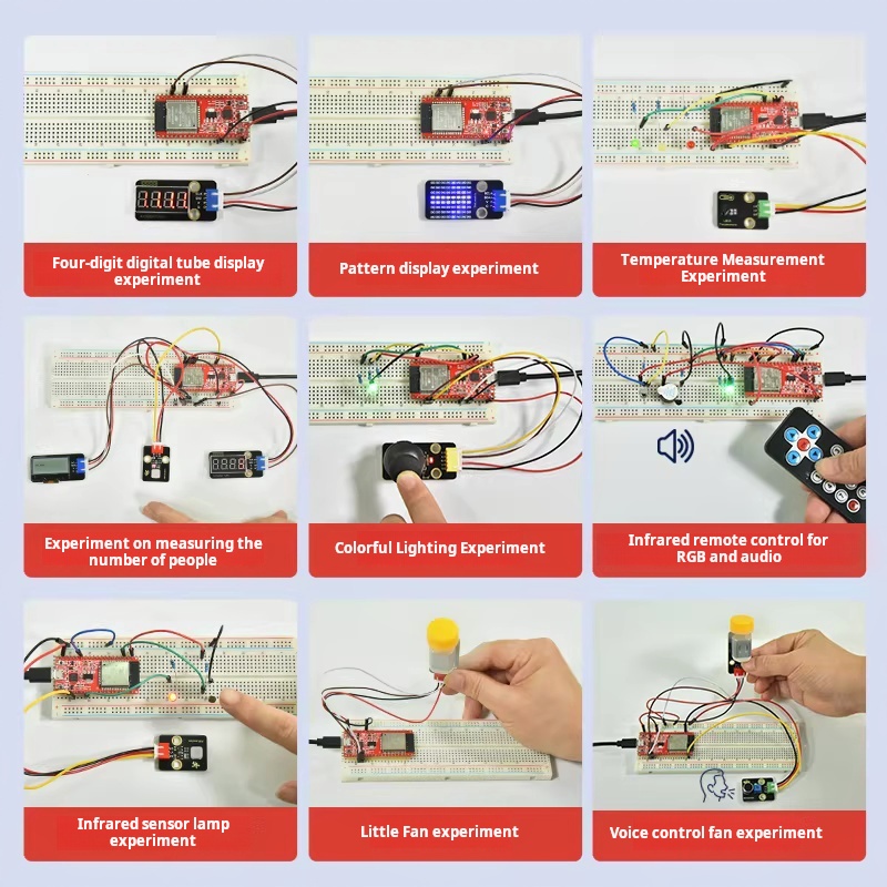Placa de desarrollo ESP-32, ki - Iot Kit Beginner reseña y precio