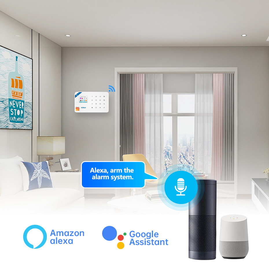 KERUI W181 Panel de sistema de - Smart Home Automation Kit reseña y precio