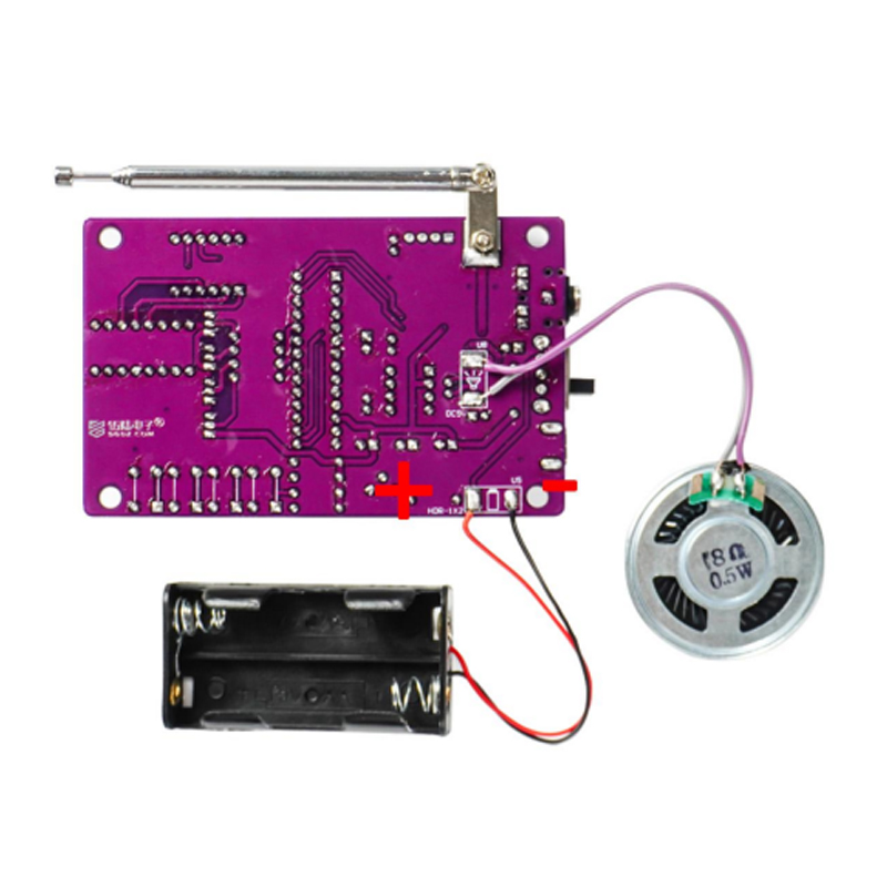 Kit Electrónico de Radio FM DI - Electronics Project Kit reseña y precio