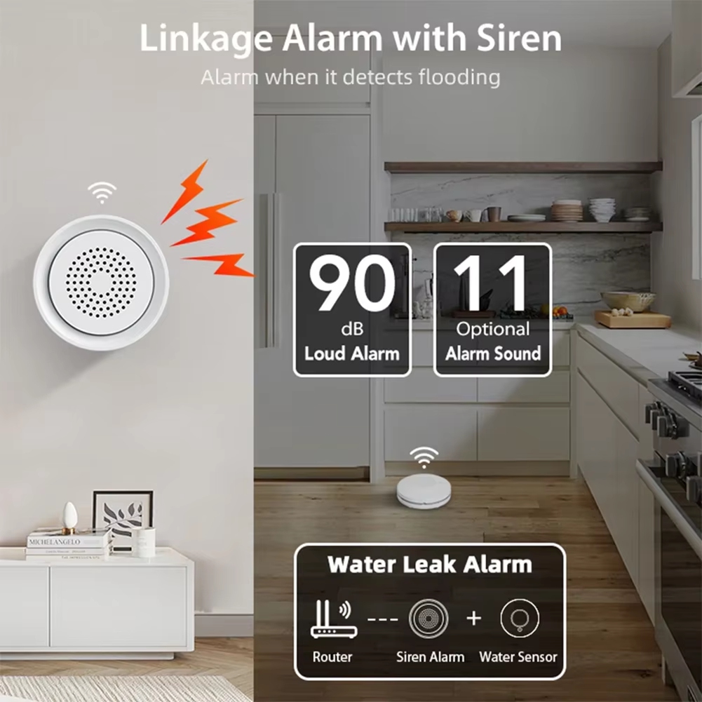 Sensor de Fugas de Agua Wifi P - Smart Home Automation Kit reseña y precio