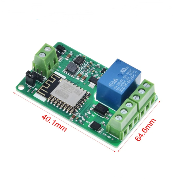 ESP8266 WIFI Módulo de relé de - Esp8266 Relay Module reseña y precio