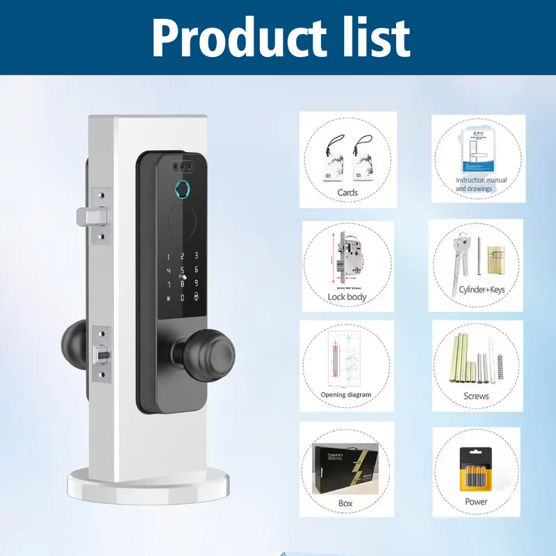 Cerradura de Puerta de Madera  - Smart Door Lock Wifi reseña y precio