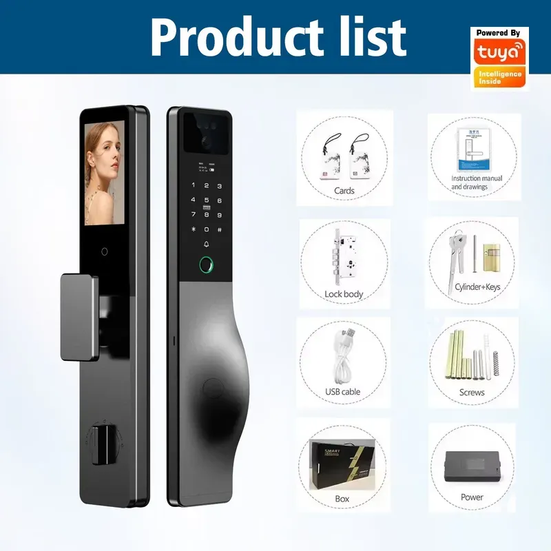 Cerradura Inteligente con Inte - Smart Door Lock Wifi reseña y precio