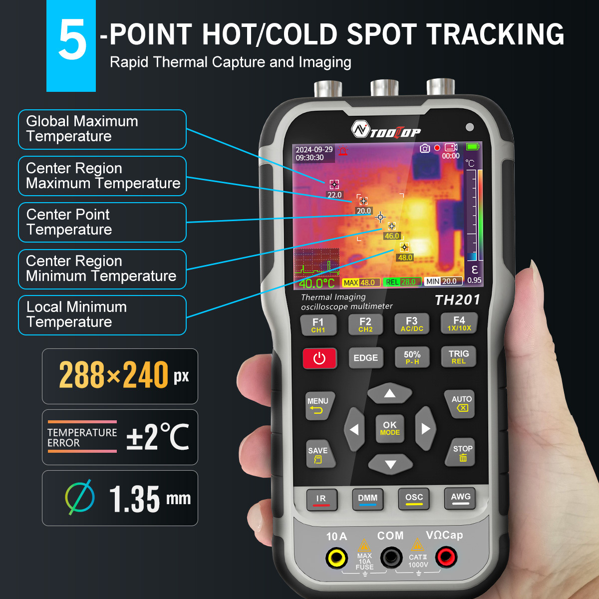 TOOLTOP TH201 4 en 1: Cámara T - Microcontroller Kit reseña y precio