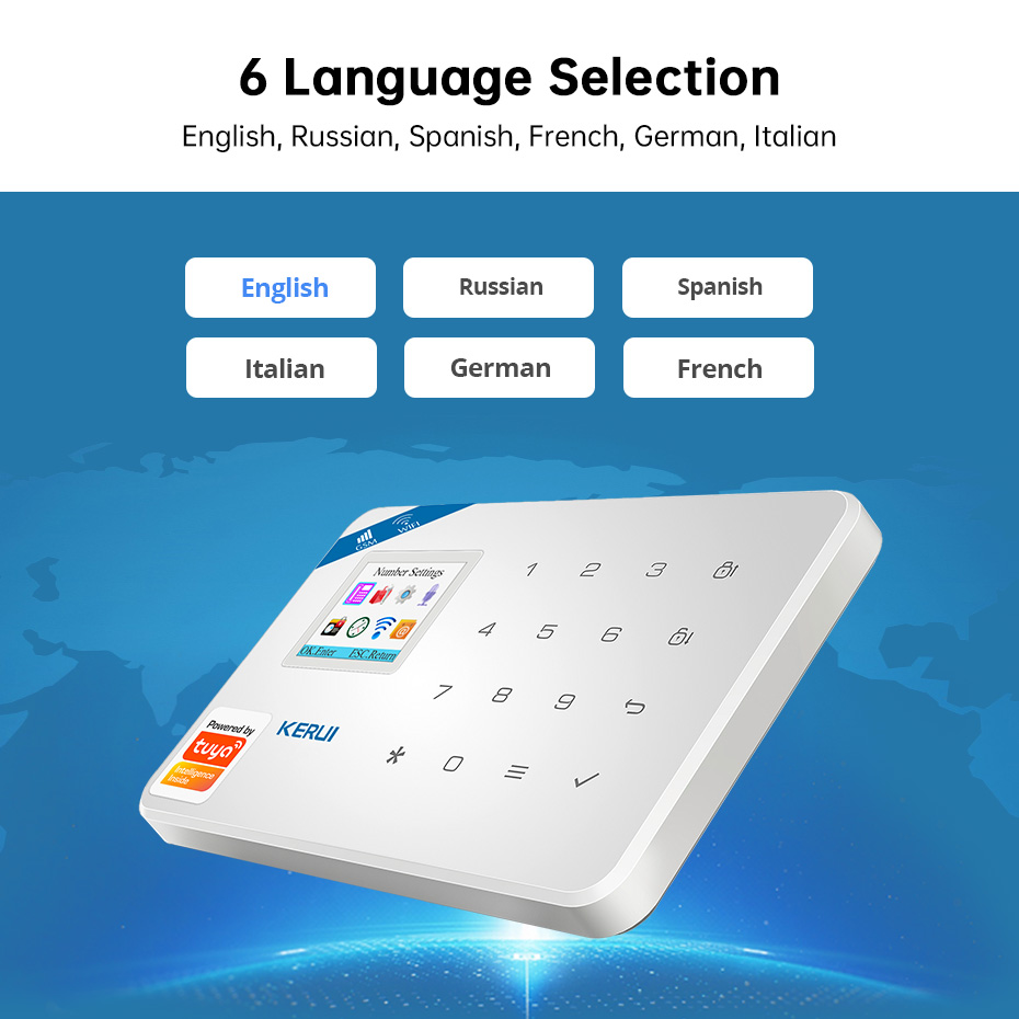 KERUI-sistema de alarma W181,  - Smart Home Automation Kit reseña y precio