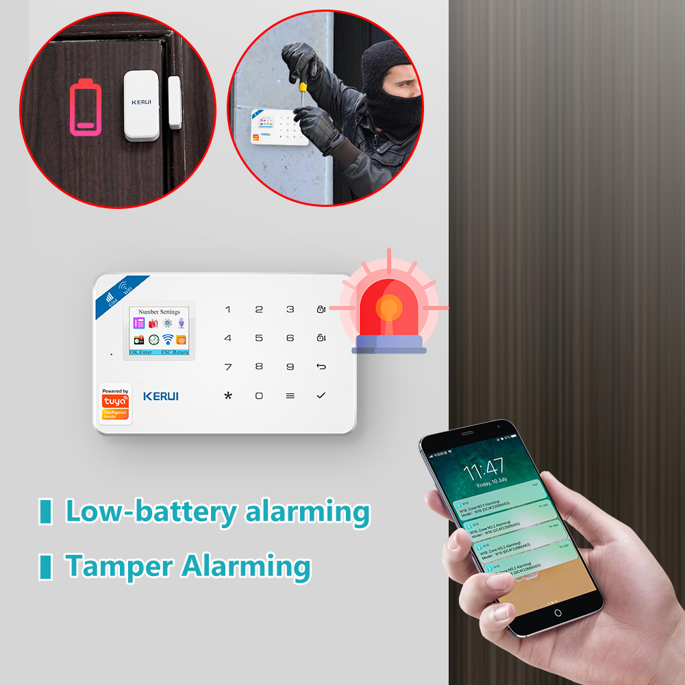 KERUI-sistema de alarma W181,  - Smart Home Automation Kit reseña y precio