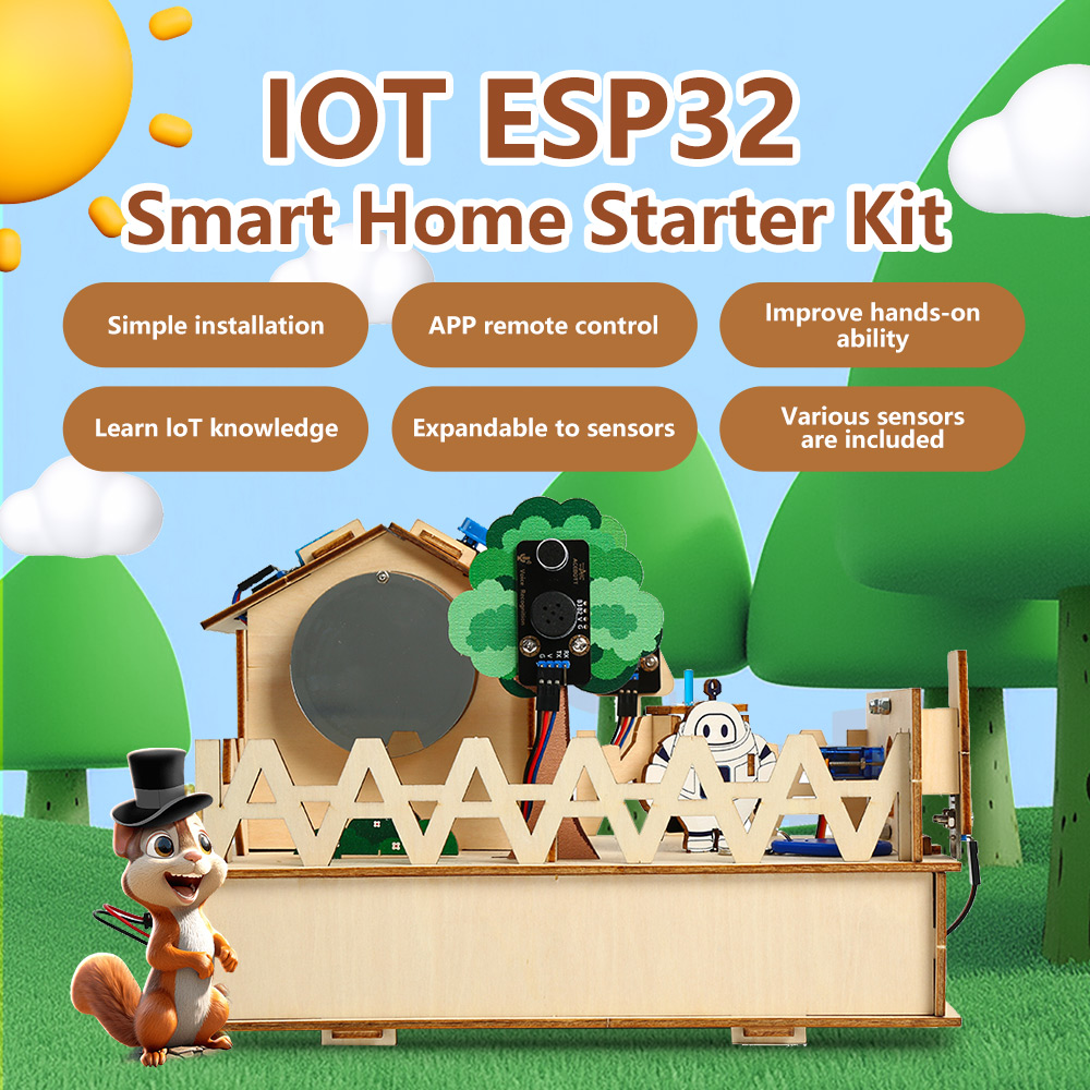 ACEBOTT-Kit de casa inteligent - Esp32 Smart Home Kit reseña y precio