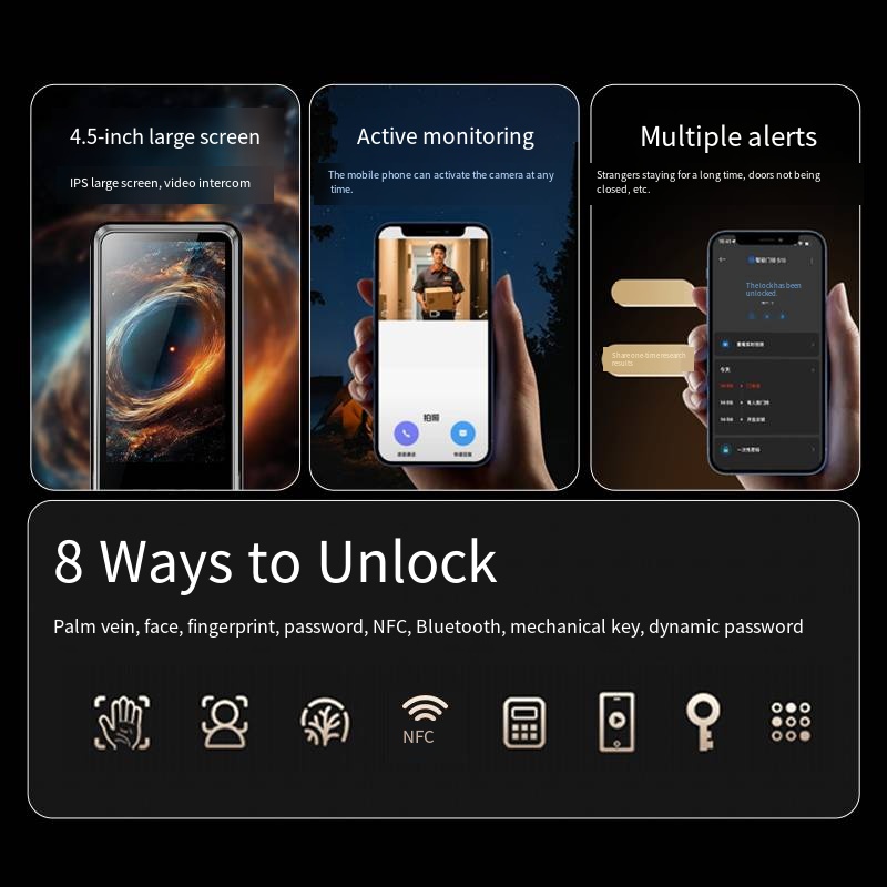 Cerradura electrónica Digital  - Smart Door Lock Wifi reseña y precio
