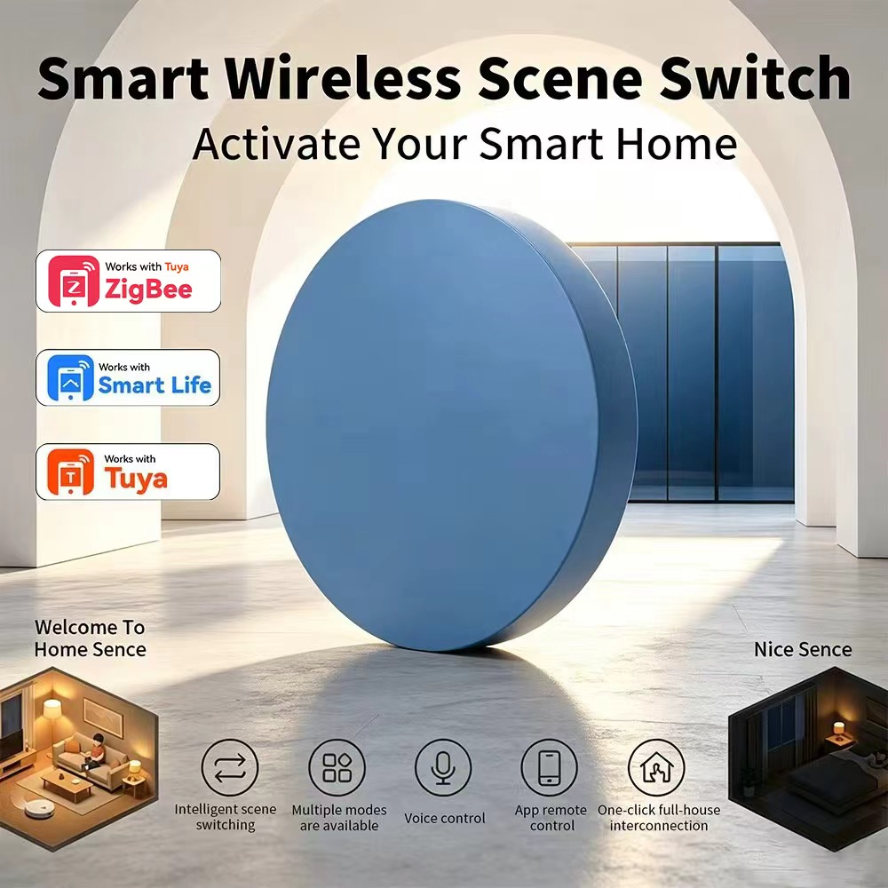 Botón de escena inteligente Zi - Smart Home Automation Kit reseña y precio