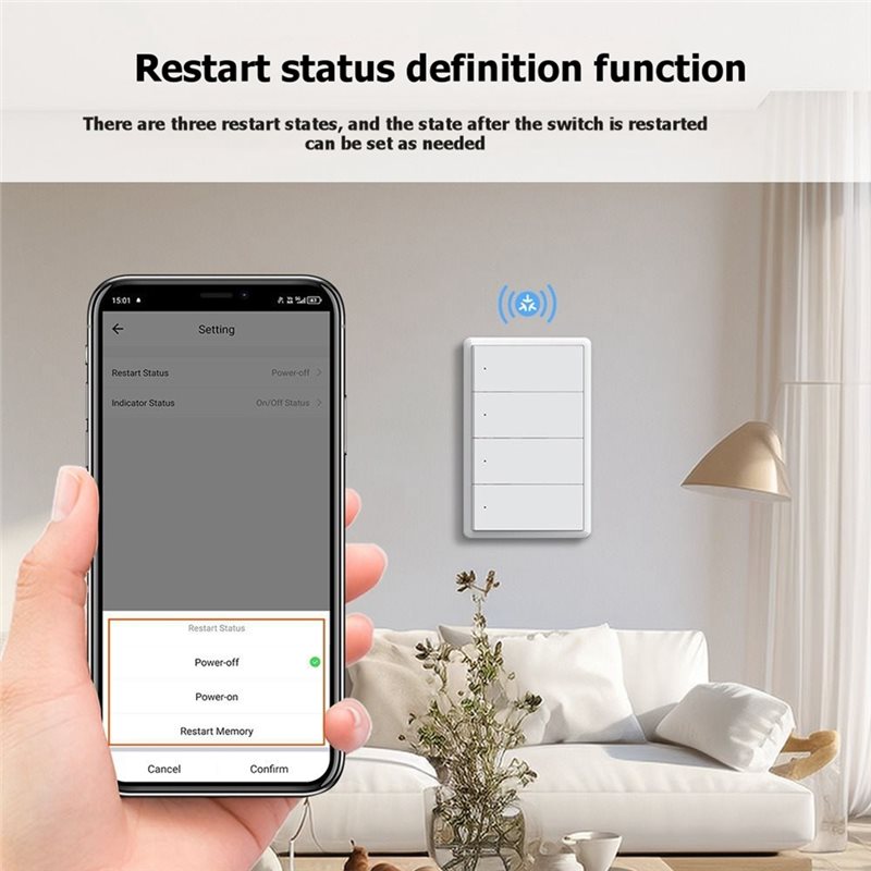 DTA4: control por voz para int - Smart Light Switch Wifi reseña y precio