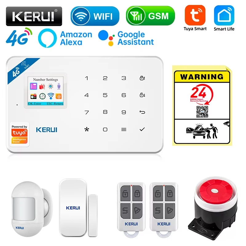 KERUI-Kit de sistema de alarma - Smart Home Automation Kit reseña y precio