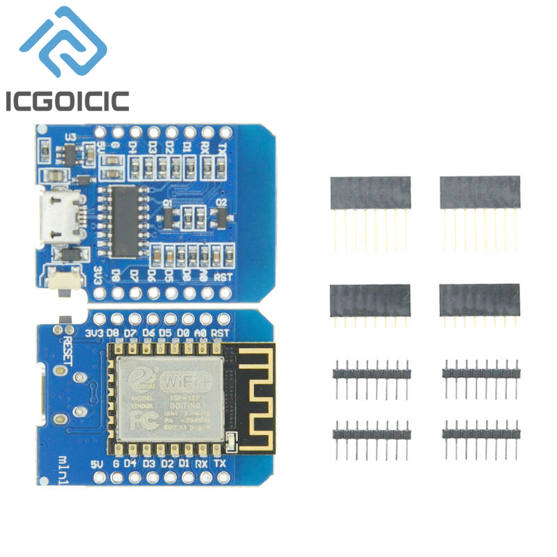 D1 Mini-Mini NodeMcu 4M Bytes  - Esp8266 Relay Module reseña y precio