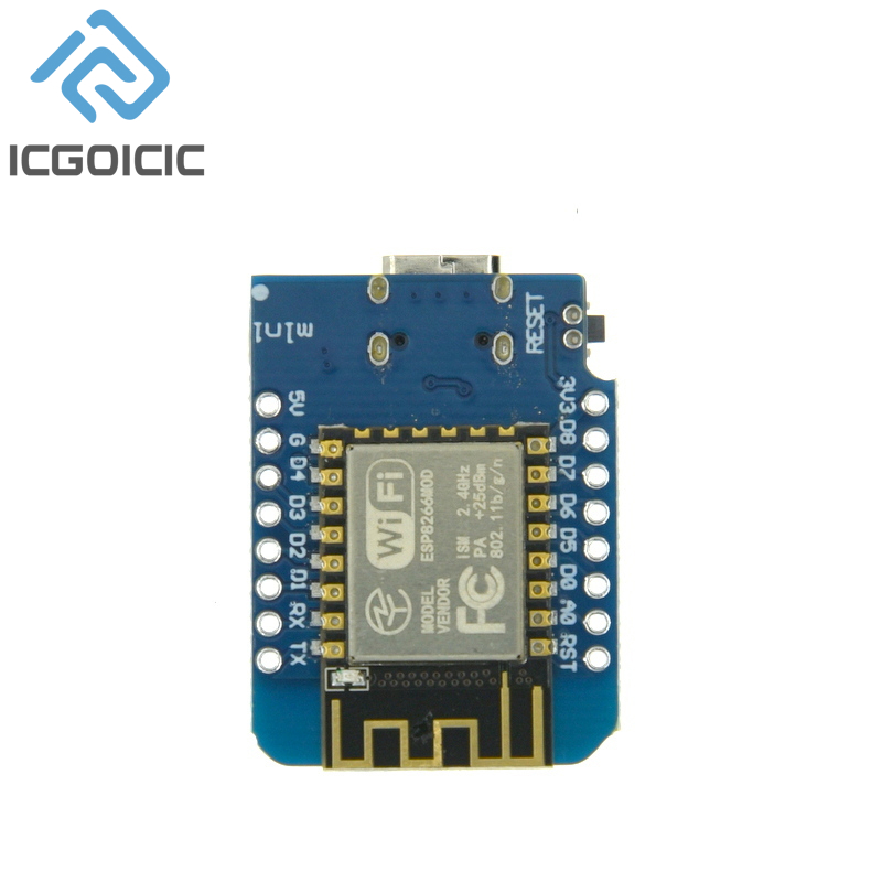 D1 Mini-Mini NodeMcu 4M Bytes  - Esp8266 Relay Module reseña y precio