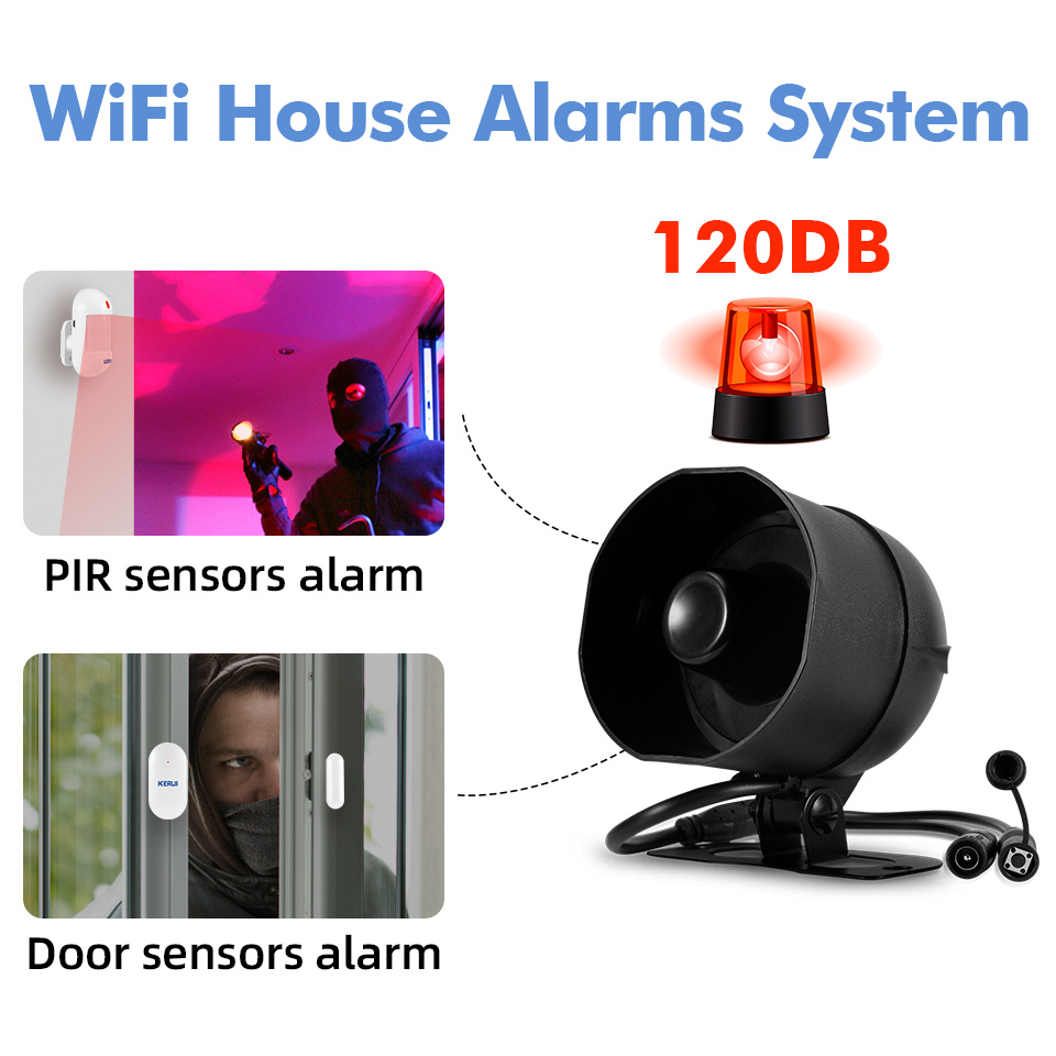 Fuers-alarma inalámbrica de 12 - Smart Home Automation Kit reseña y precio