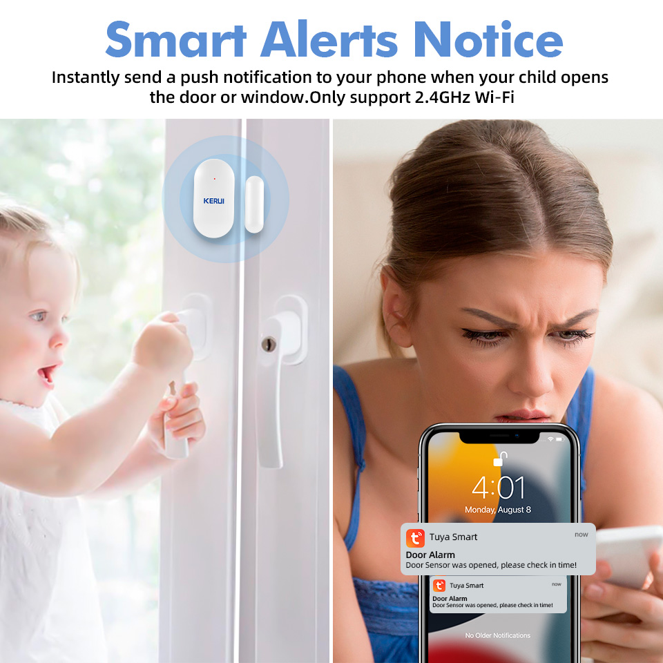 Fuers-alarma inalámbrica de 12 - Smart Home Automation Kit reseña y precio