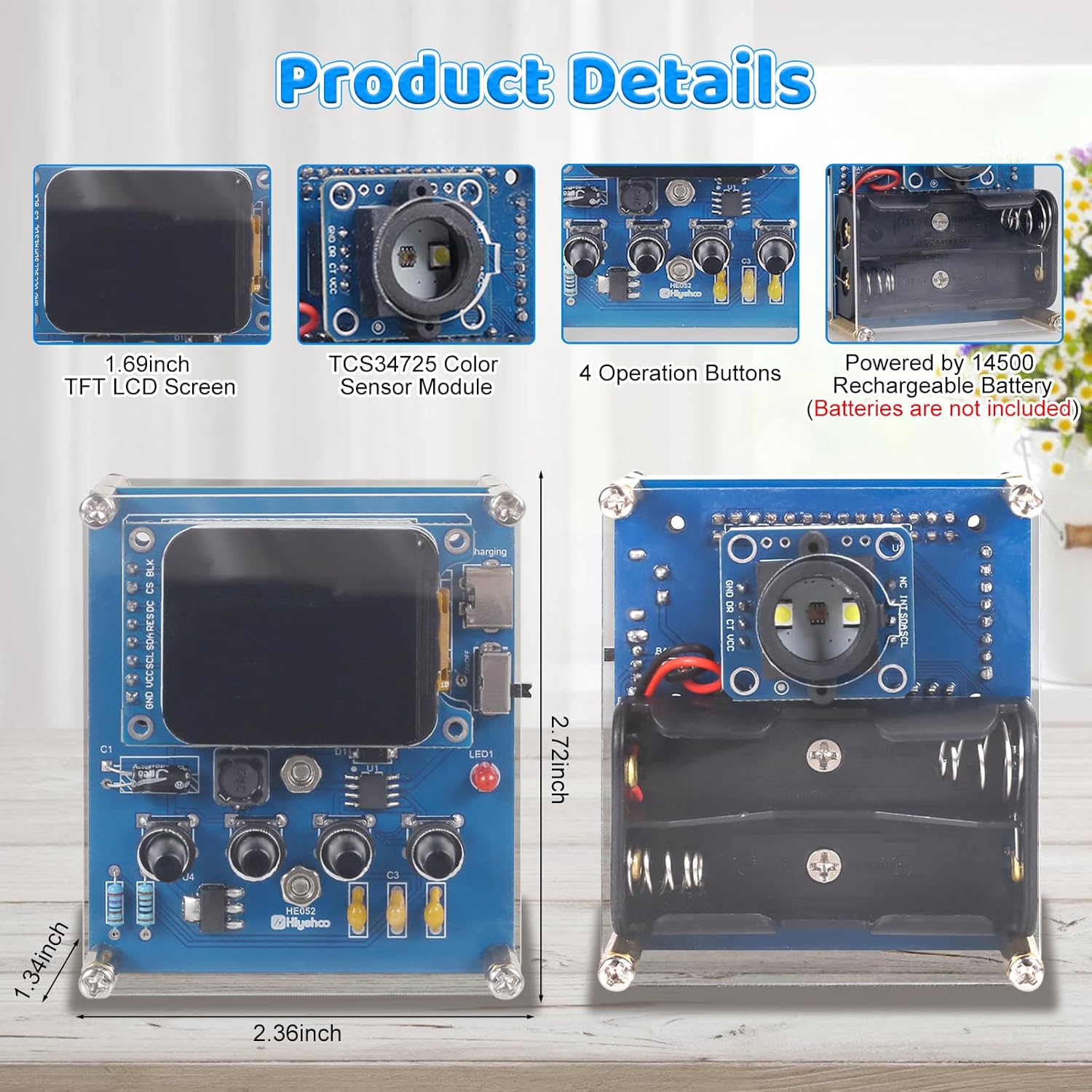 Kit de Práctica de Soldadura c - Esp32 Smart Home Kit reseña y precio