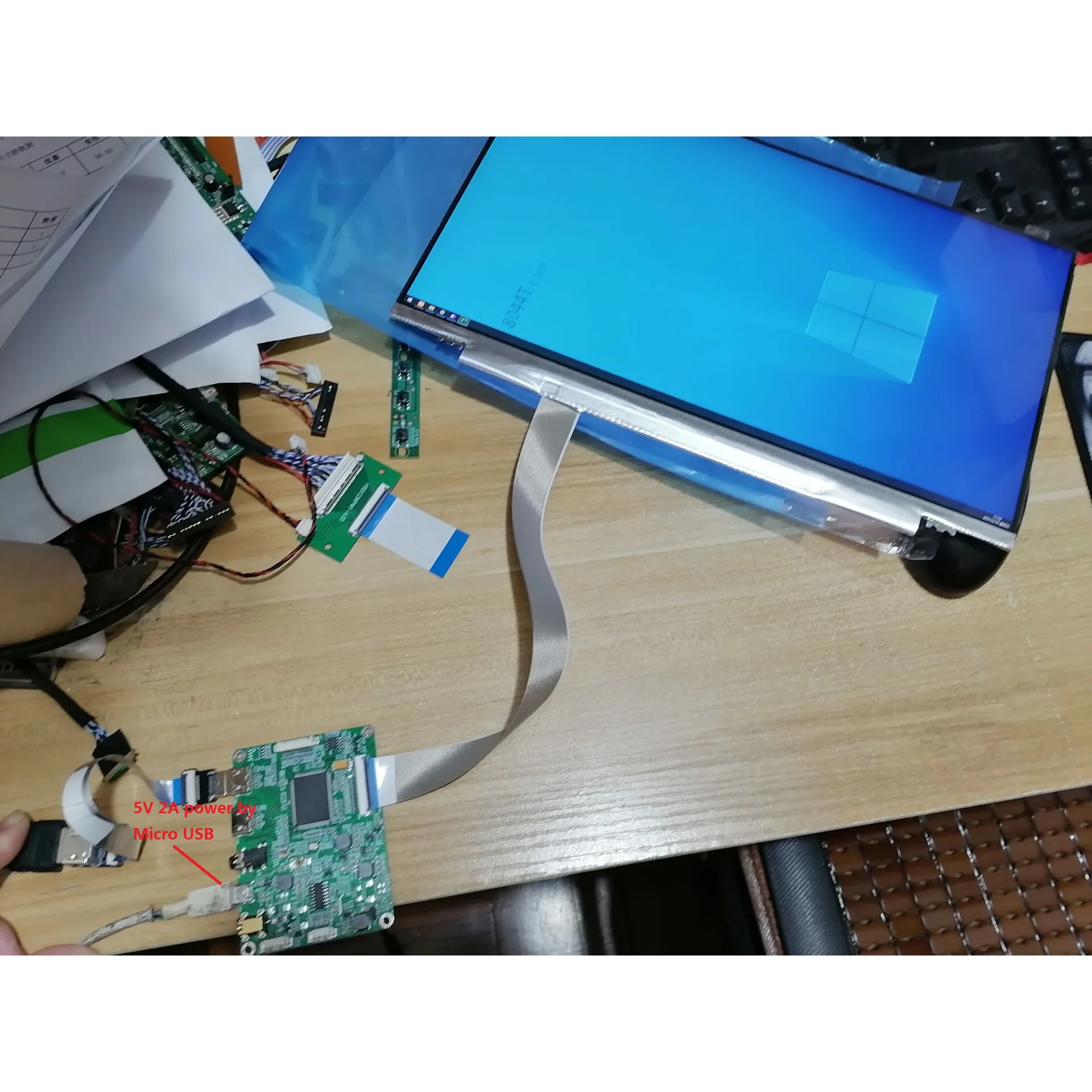 Kit para monitor B140HAN01 2,  - Microcontroller Kit reseña y precio