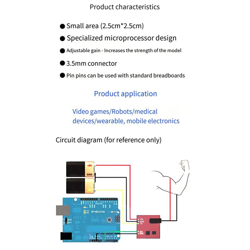 Módulo de sensor eléctrico mus - Sensor Kit Arduino reseña y precio