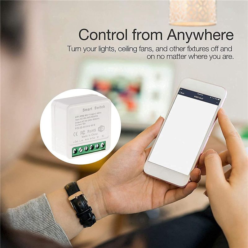 Interruptor de relé inteligent - Smart Light Switch Wifi reseña y precio