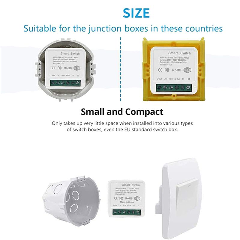Interruptor de relé inteligent - Smart Light Switch Wifi reseña y precio