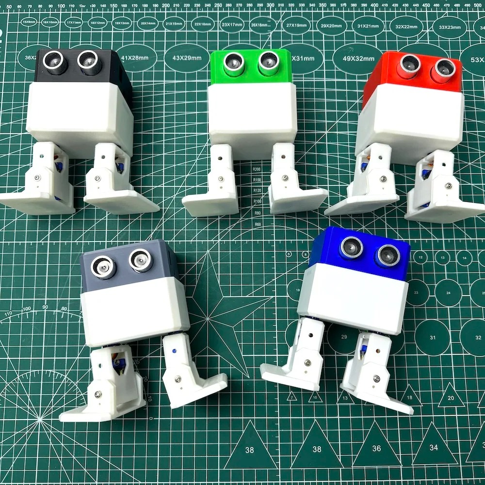 Kit de Robot Bípedo Impreso en - Stem Robotics Kit reseña y precio